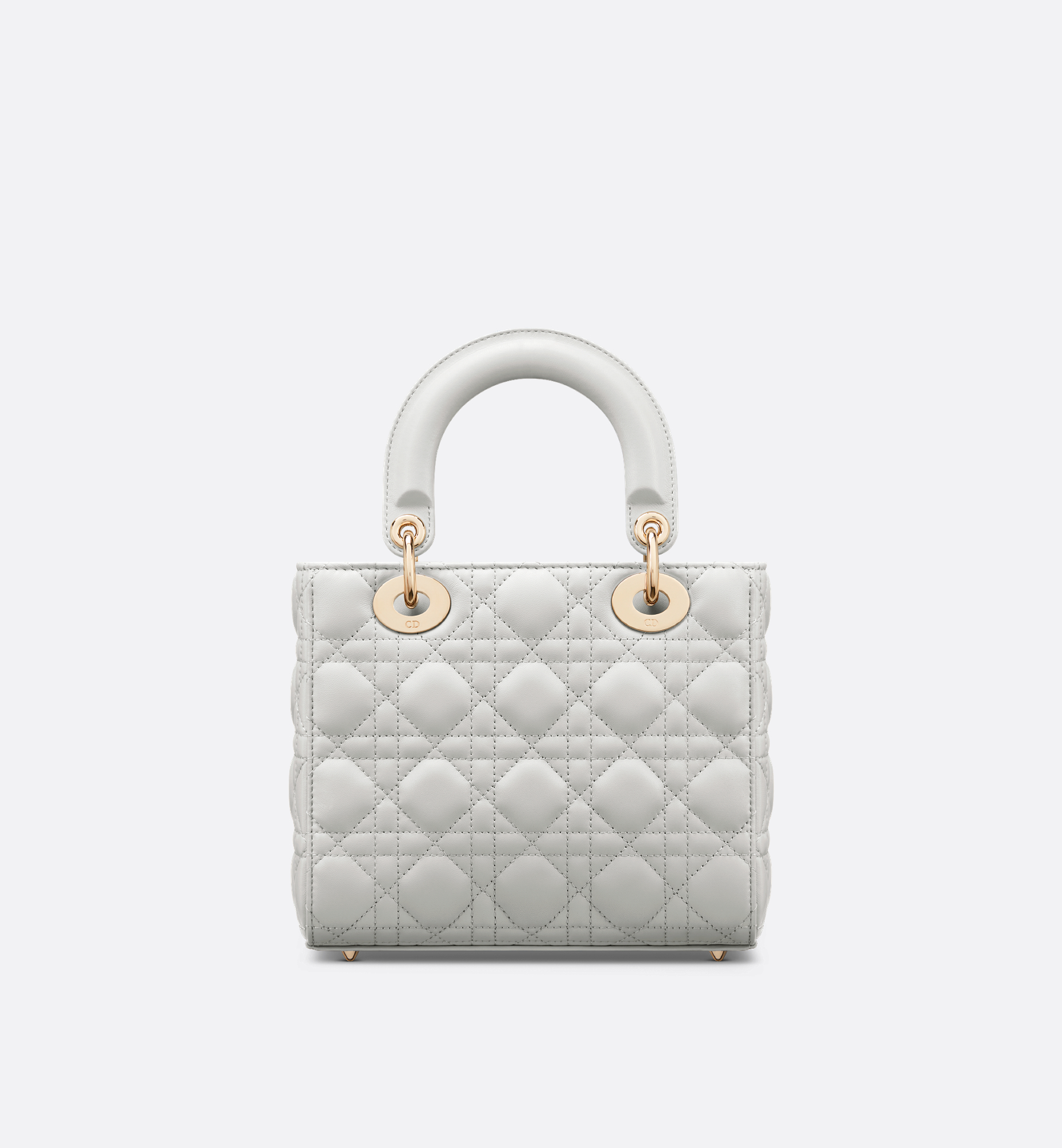 Small Lady Dior My ABCDior Bag Grey