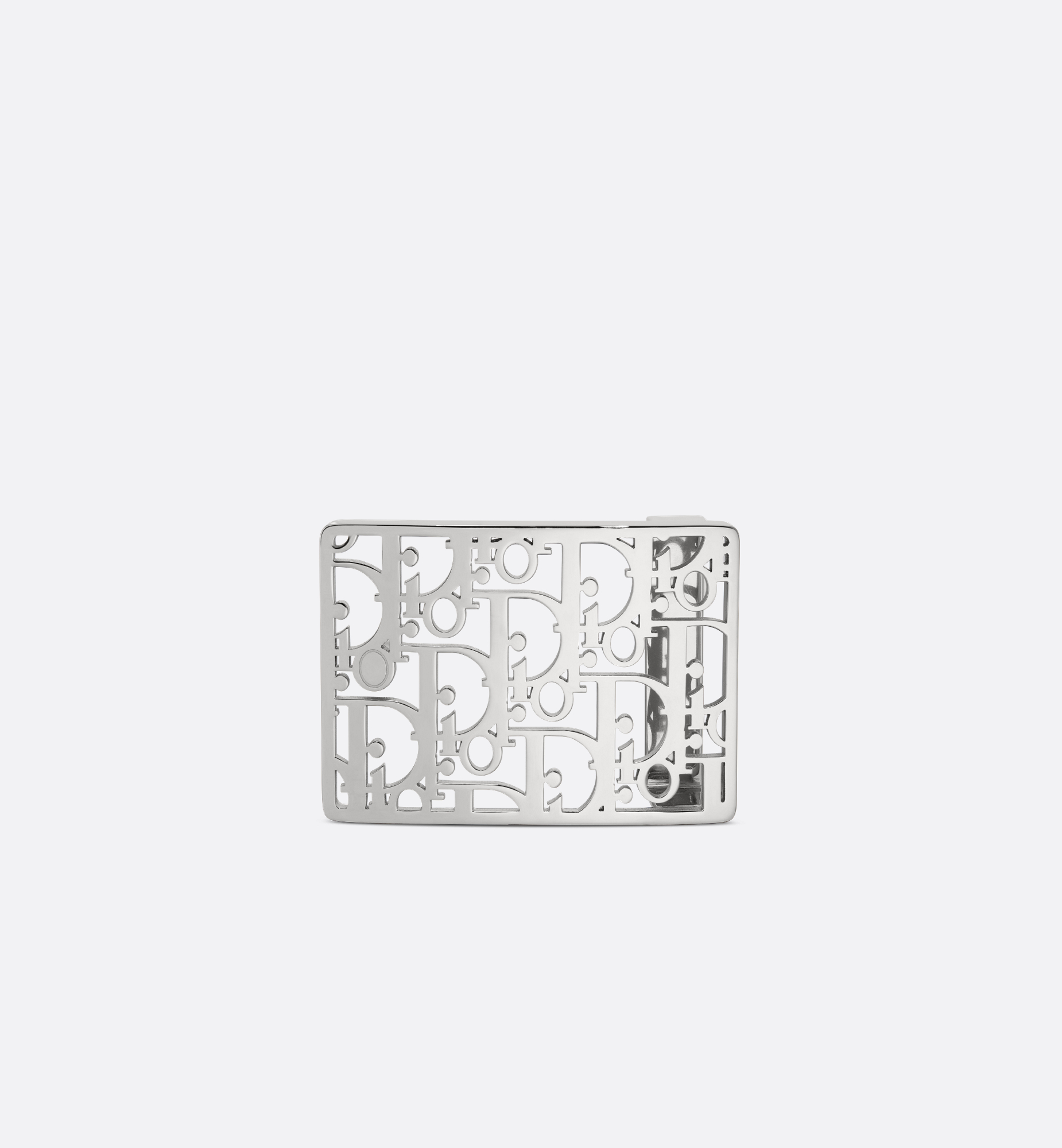 Dior Oblique Cosmo Belt Buckle Silver