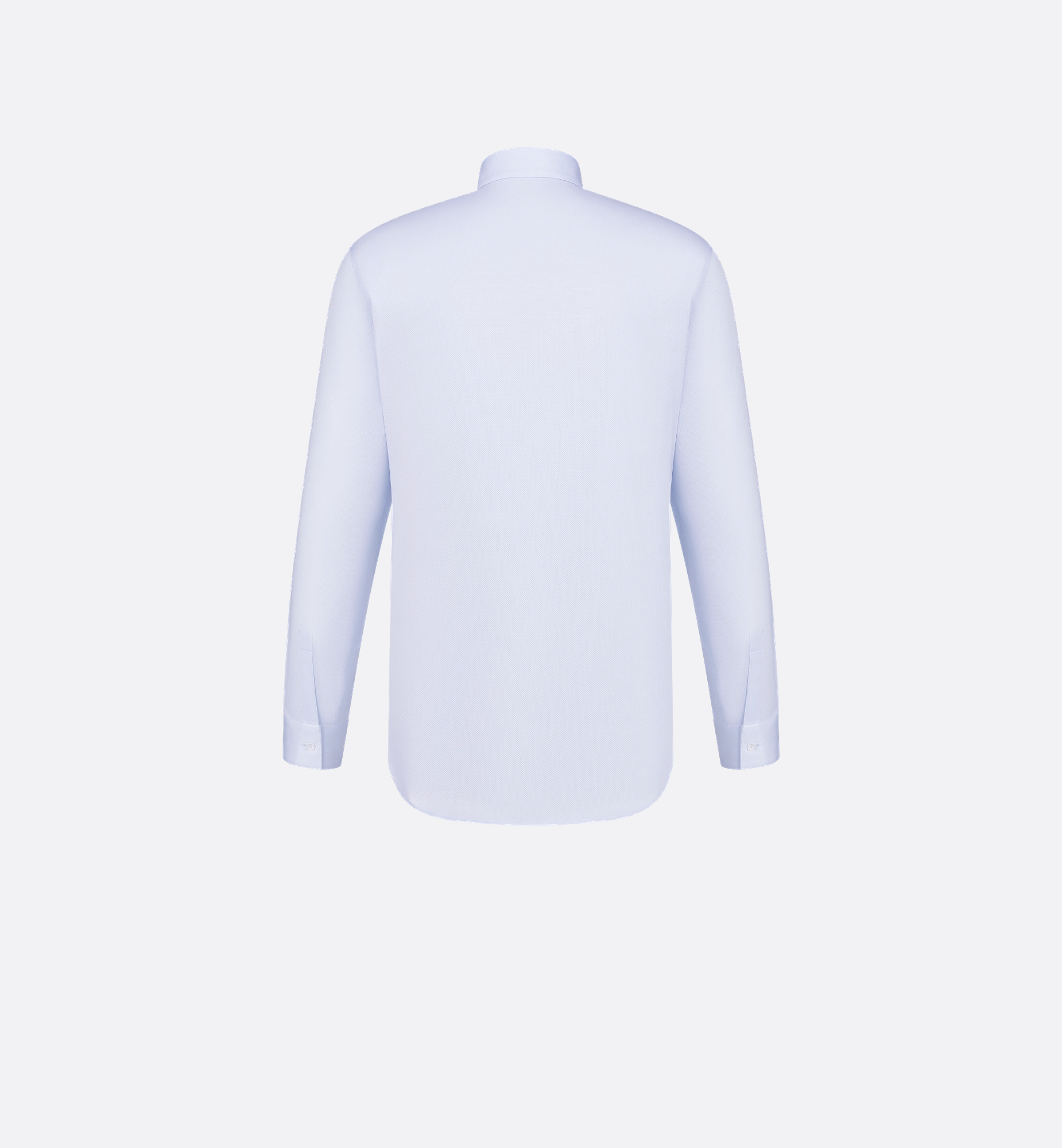 Shirt with CD Icon Embroidery Blue