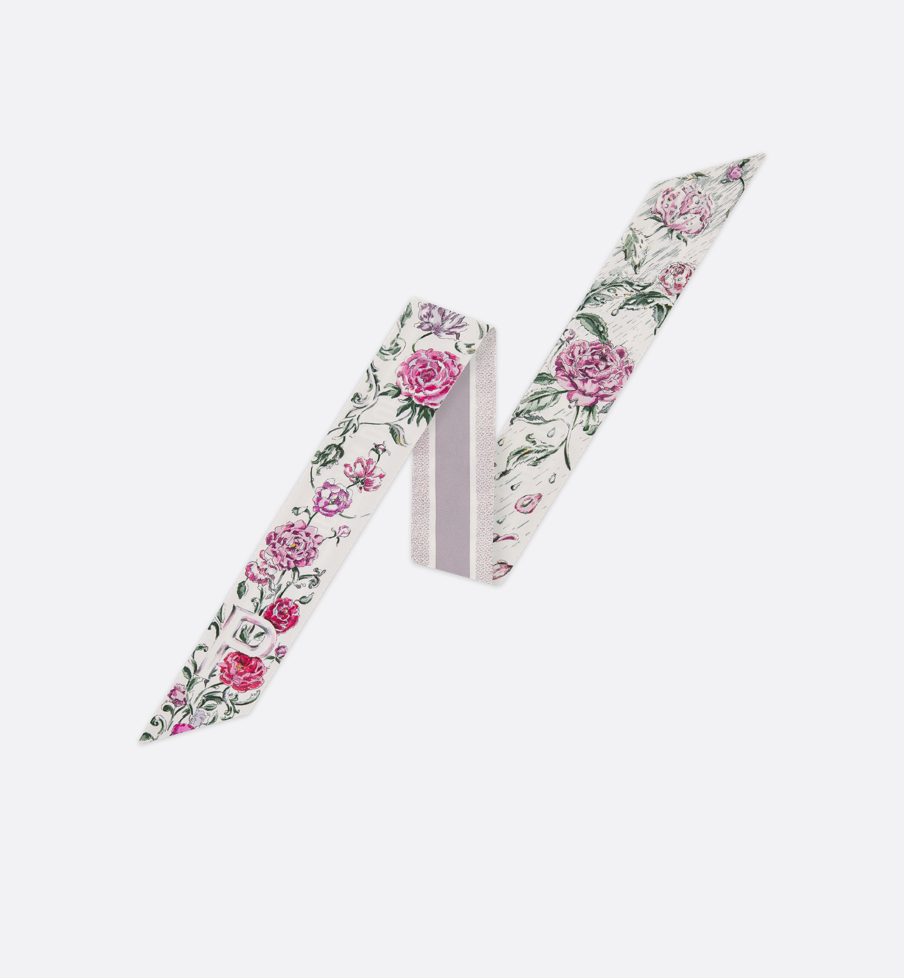 ABCDior P Pivoine - Pluie Magique Mitzah Scarf Multicolor