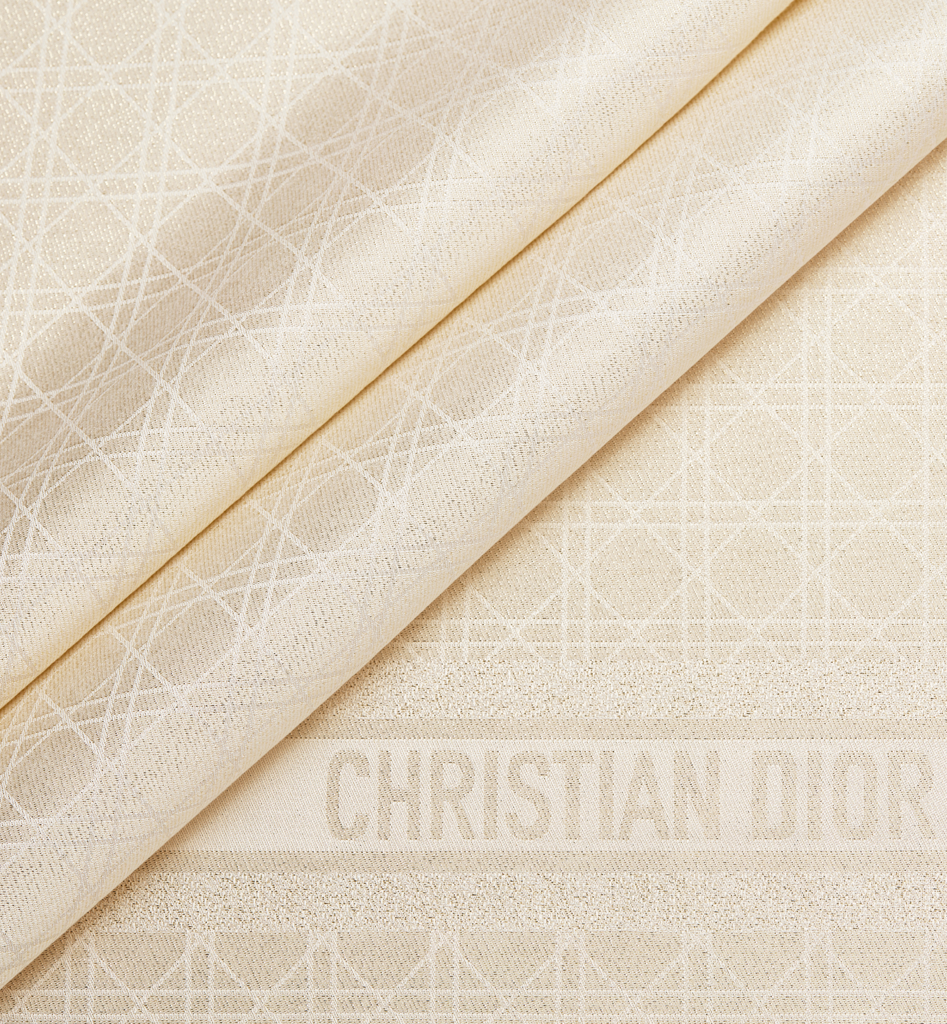 Dior Cannage Shawl Gold