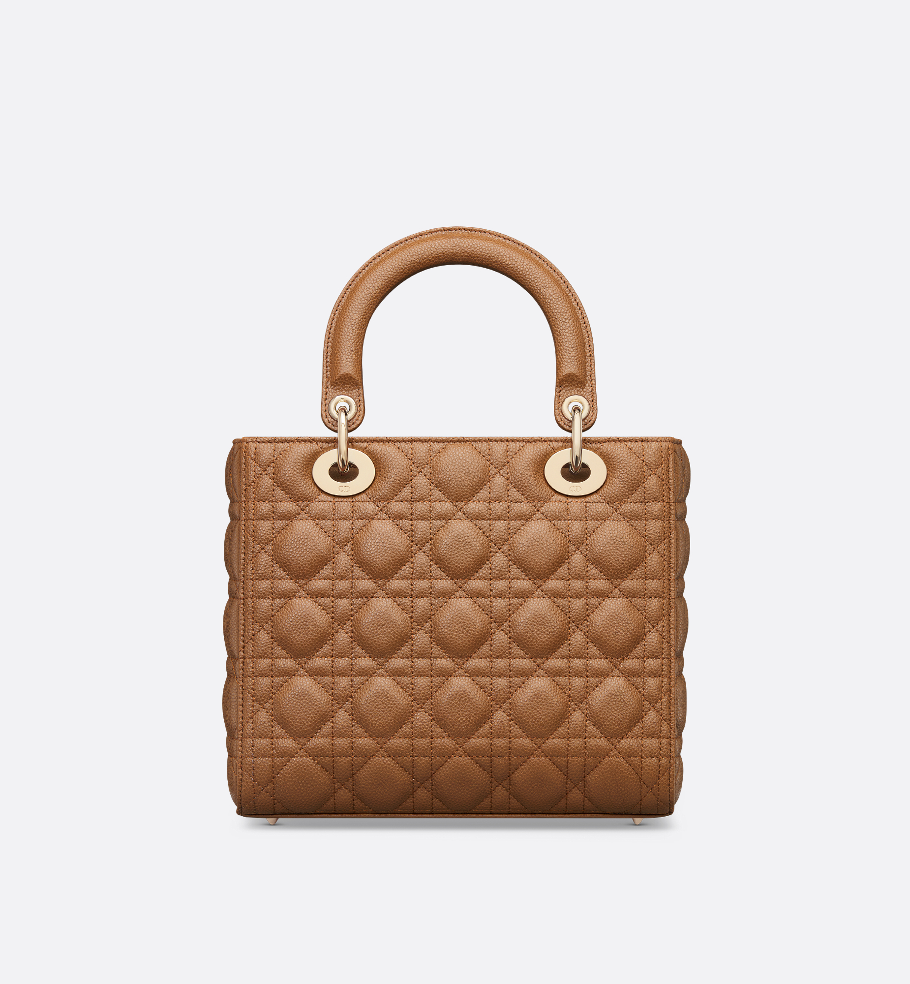 Medium Lady Dior Bag Brown
