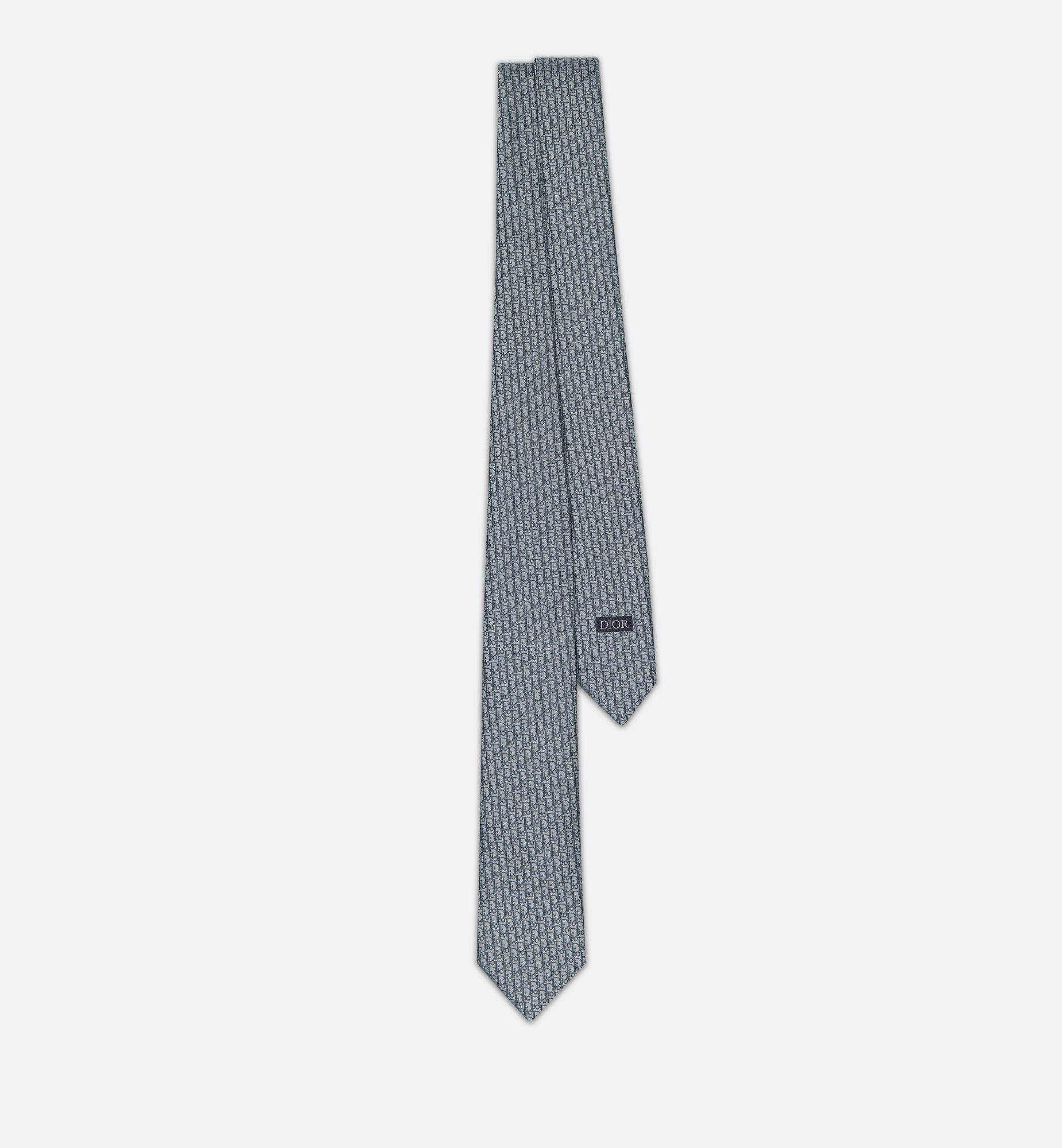 Dior Oblique Tie Grey