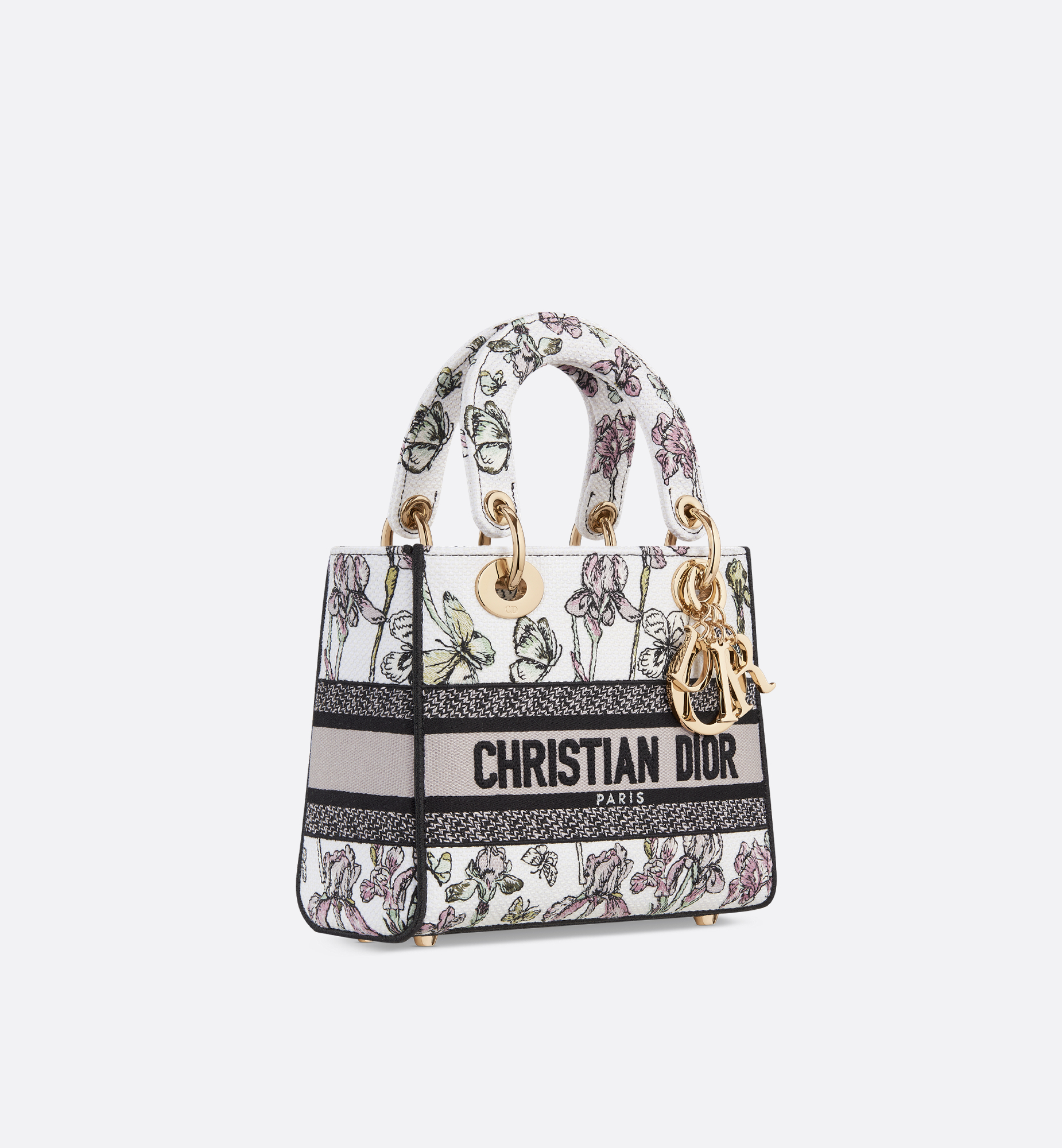 Small Lady D-Lite Bag Beige