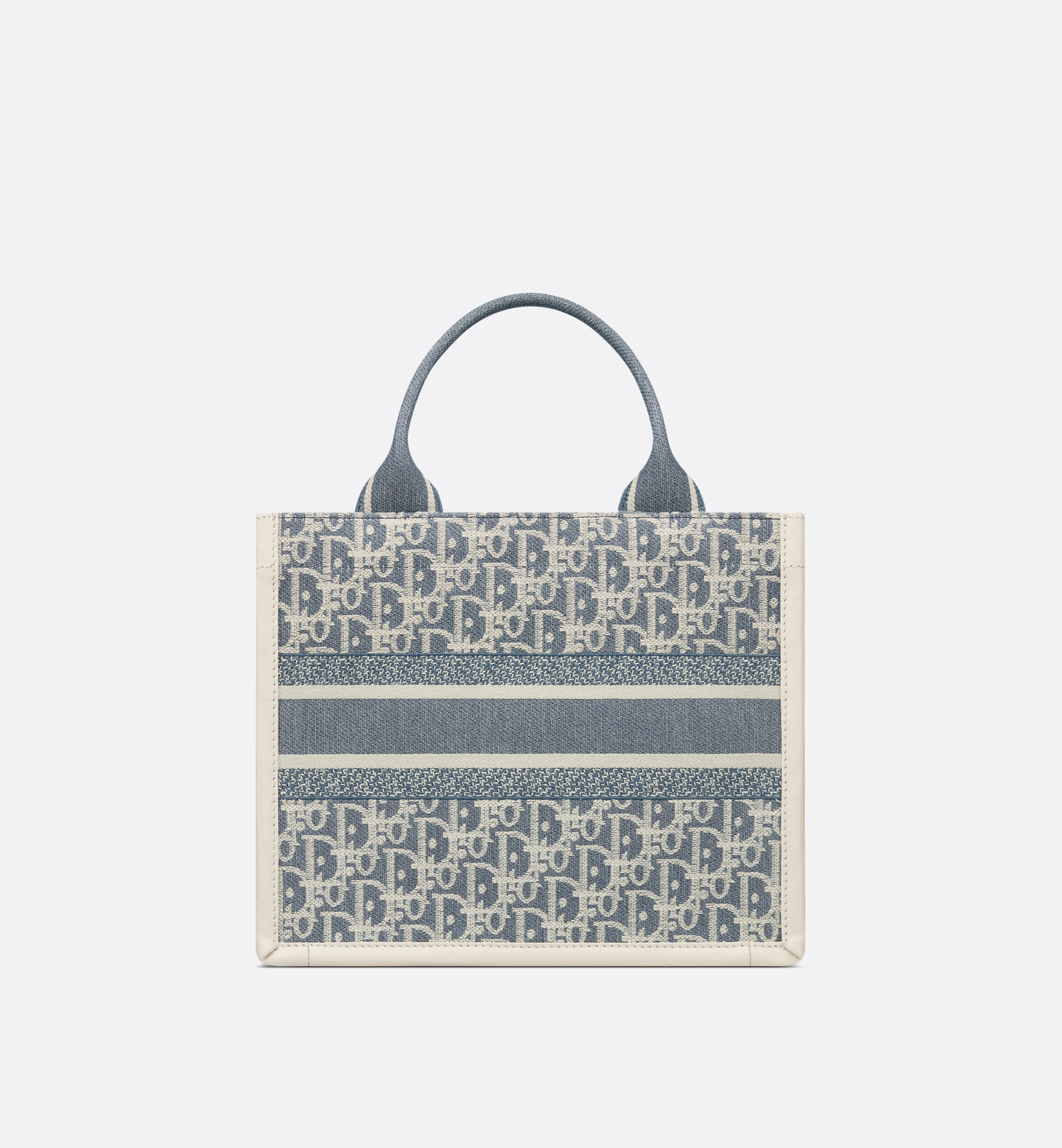 Small Dior Book Tote Blue