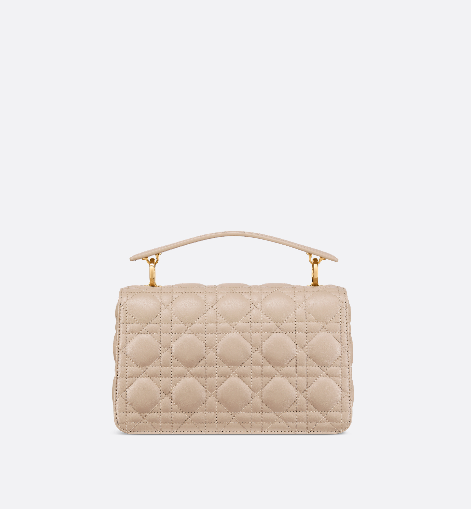 Small Dior Jolie Top Handle Bag Beige