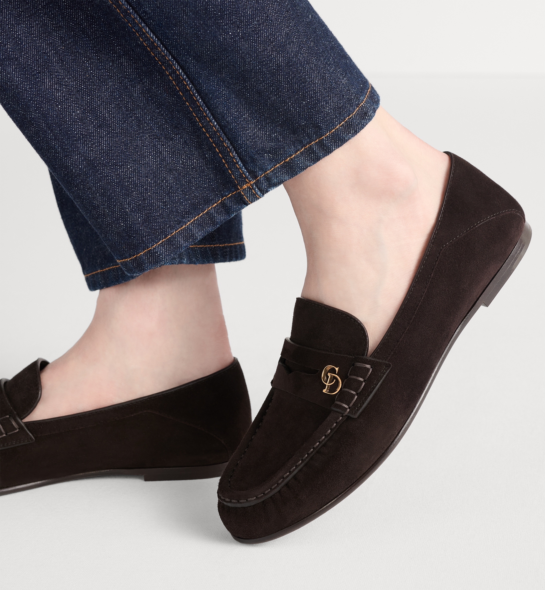 Dior Time Loafer Brown