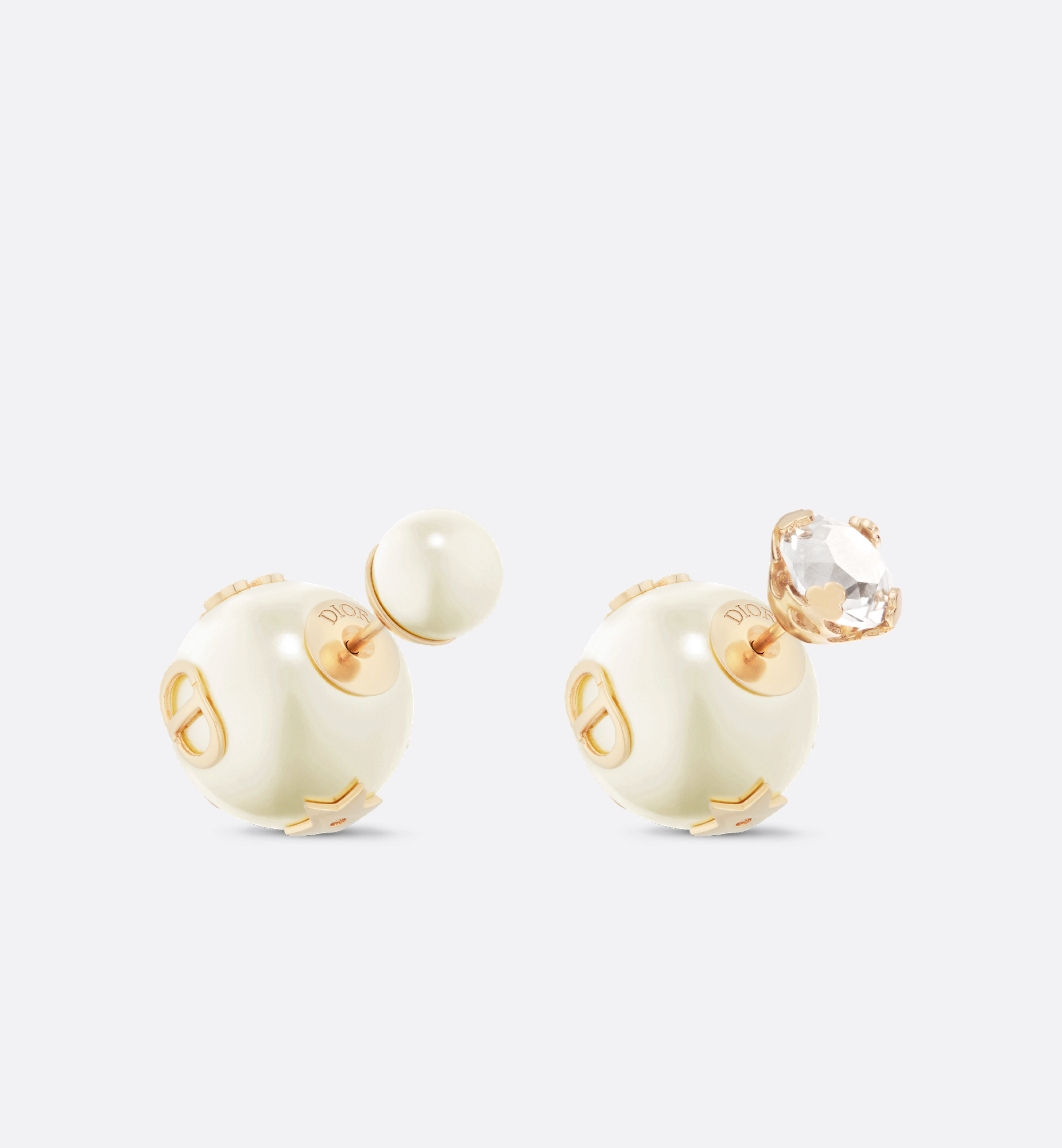 Dior Tribales Earrings White