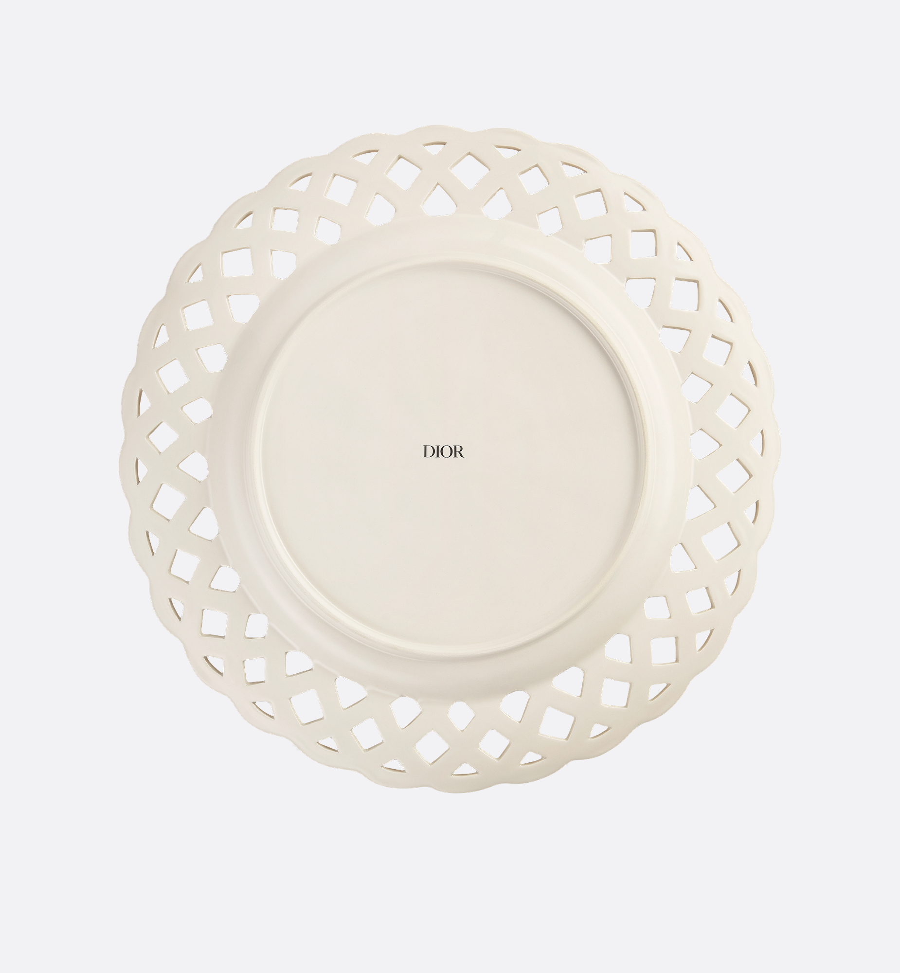 Decorative Plate White