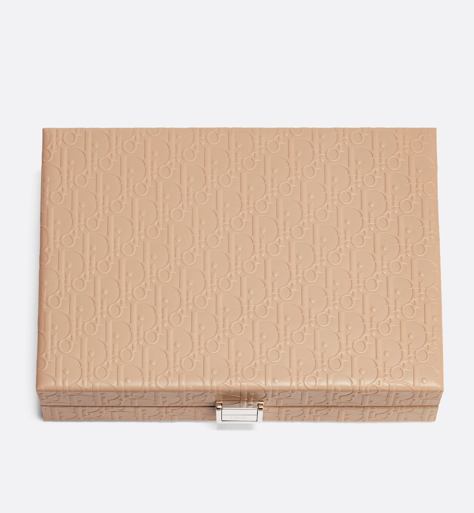 Small Leather Backgammon Pink