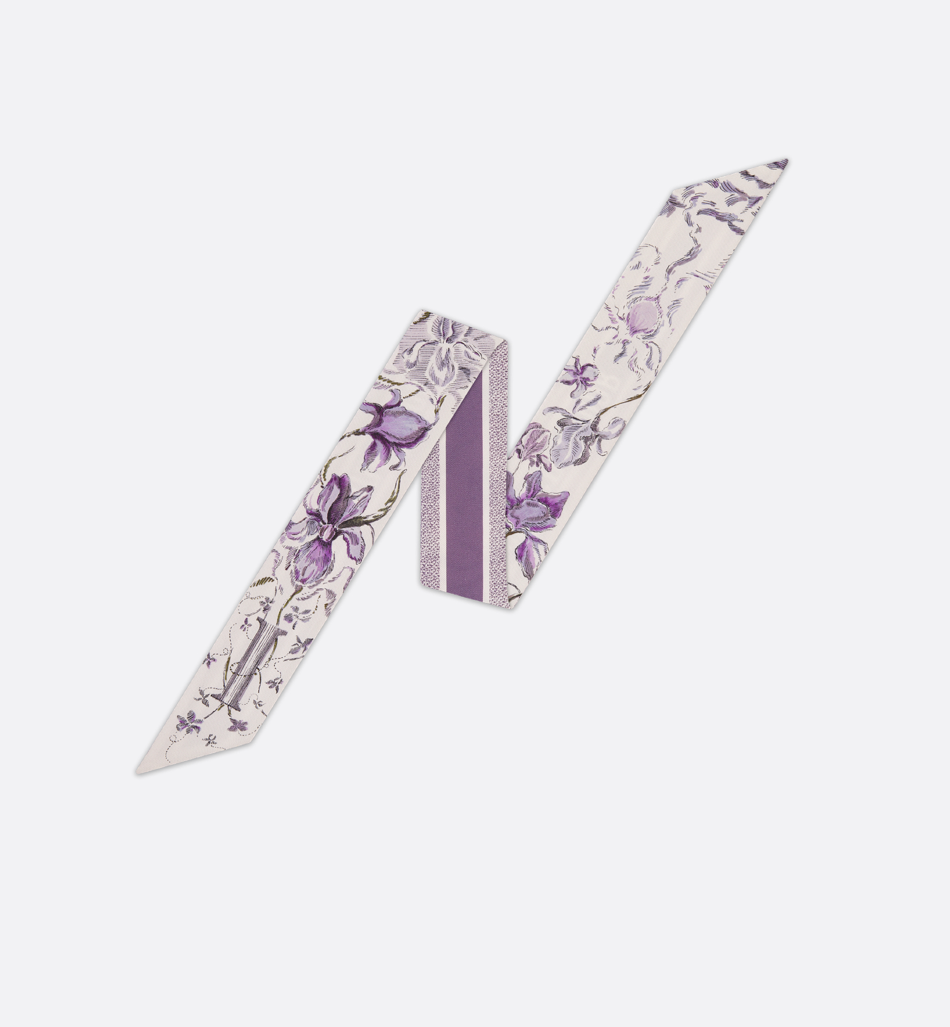 ABCDior I Iris - Illusionnisme Mitzah Scarf Purple