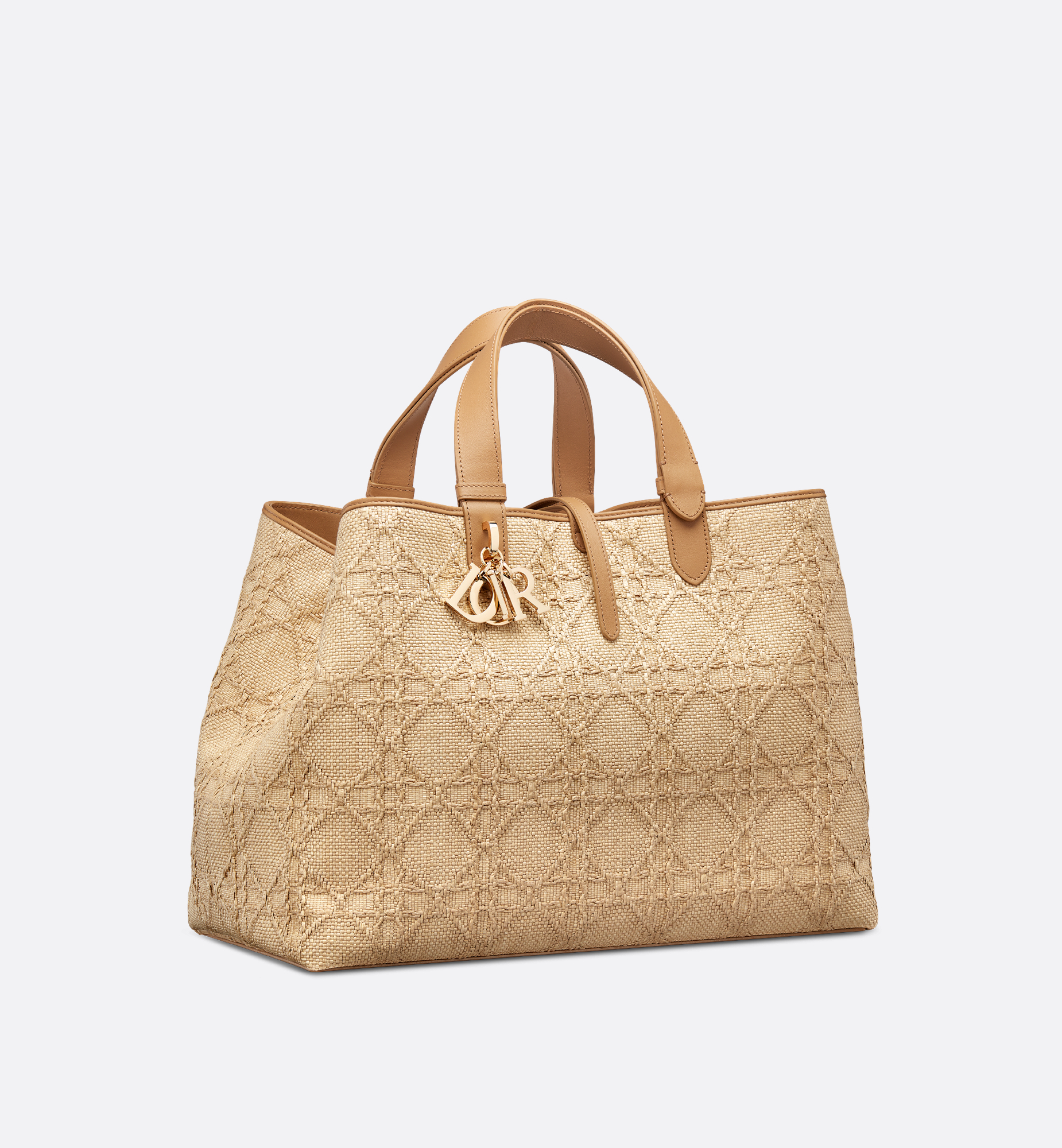 Large Dior Toujours Bag Beige