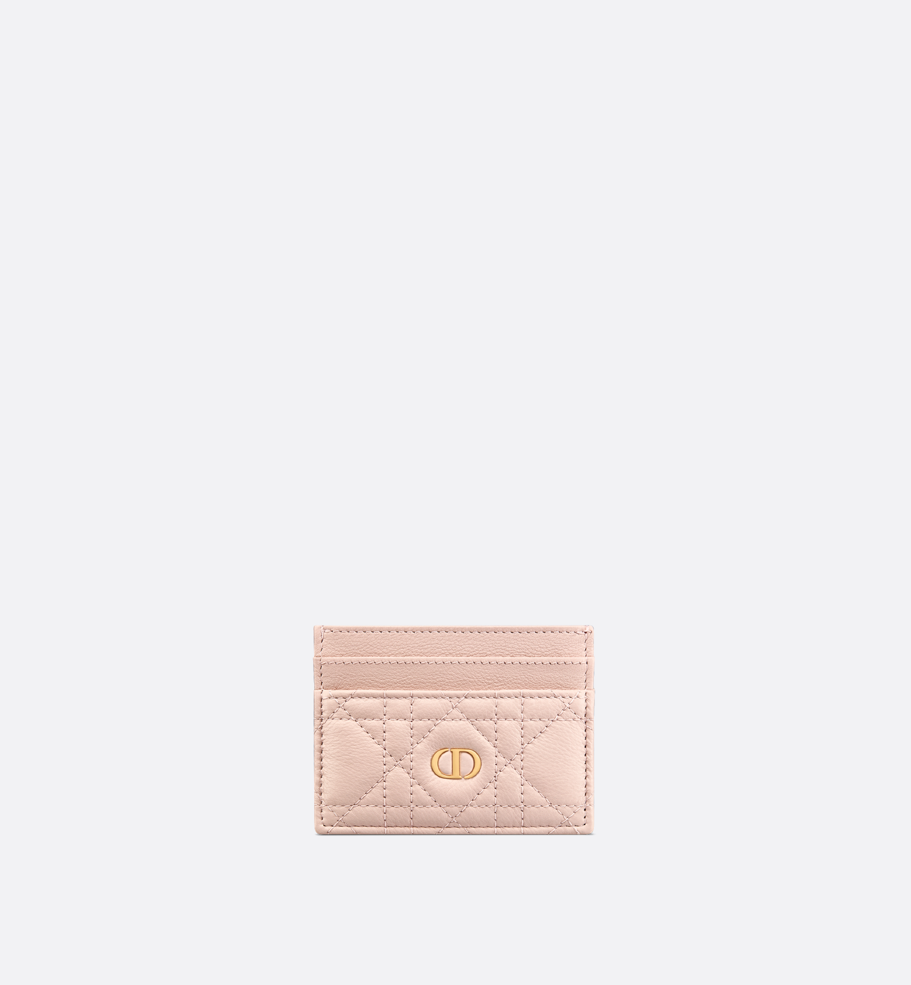 Dior Caro Freesia Card Holder Pink