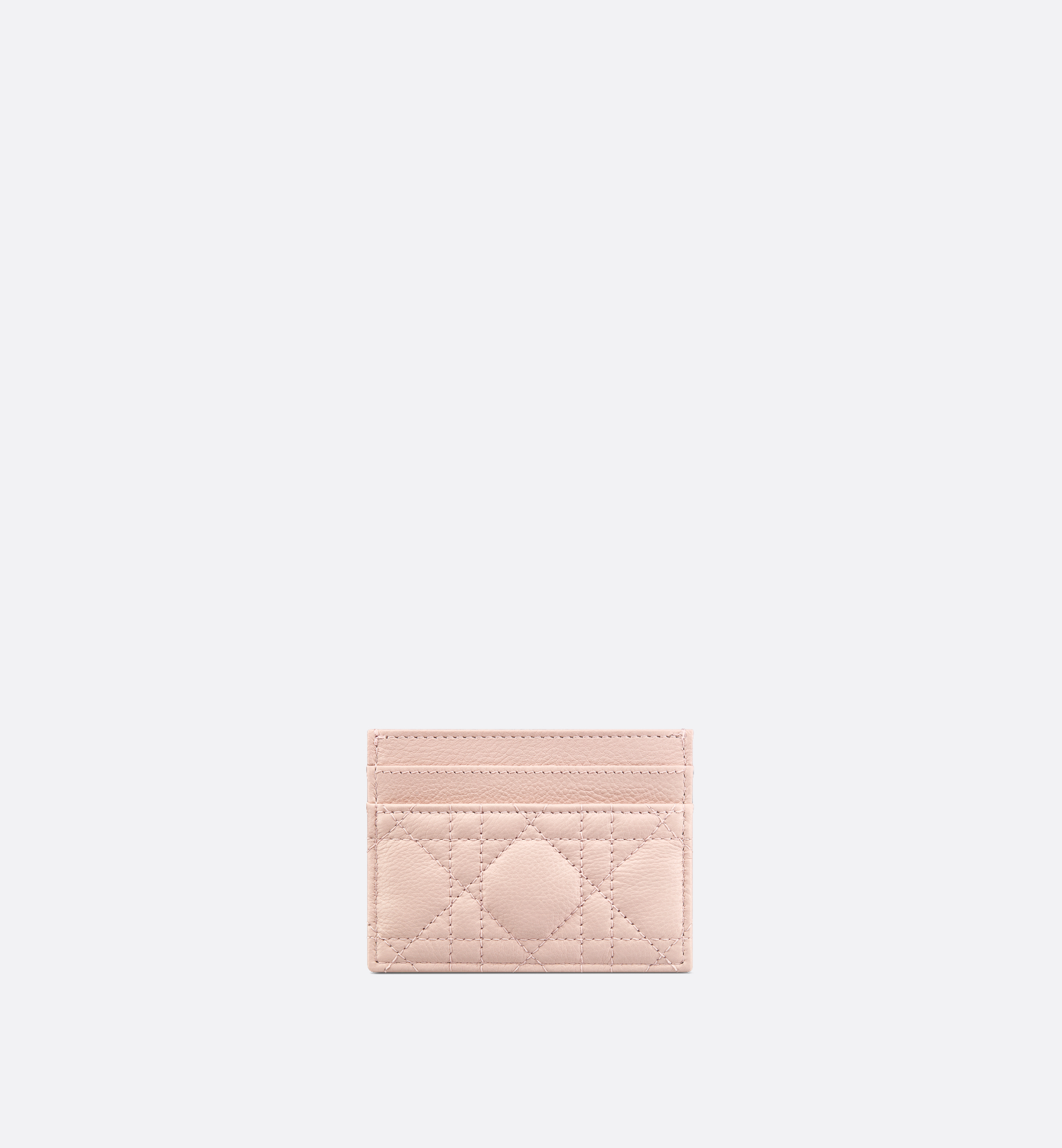 Dior Caro Freesia Card Holder Pink