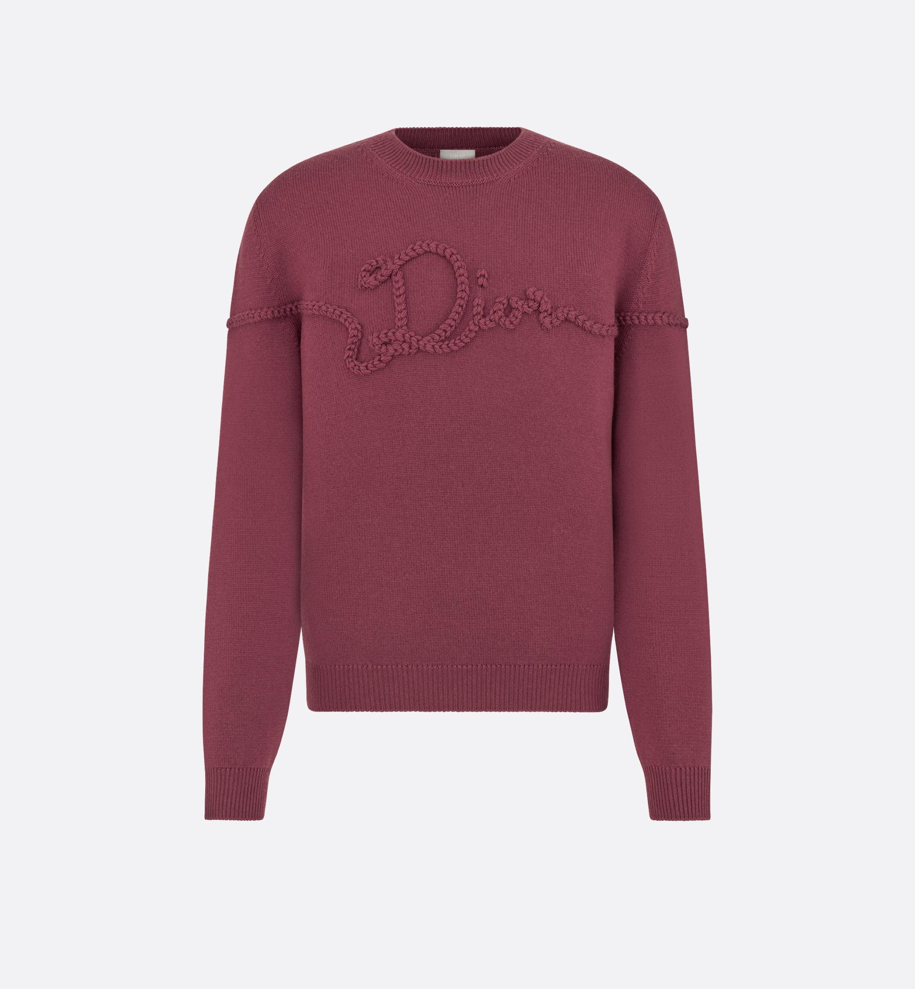 Dior Ribbon Sweater Red