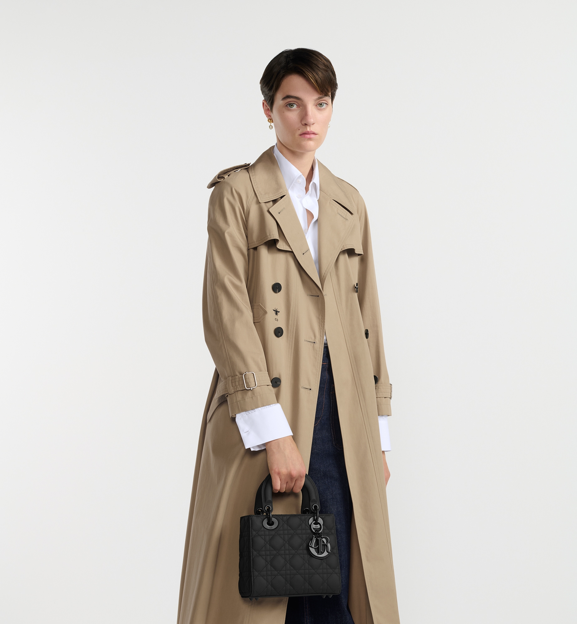 Small Lady Dior My ABCDior Bag Black