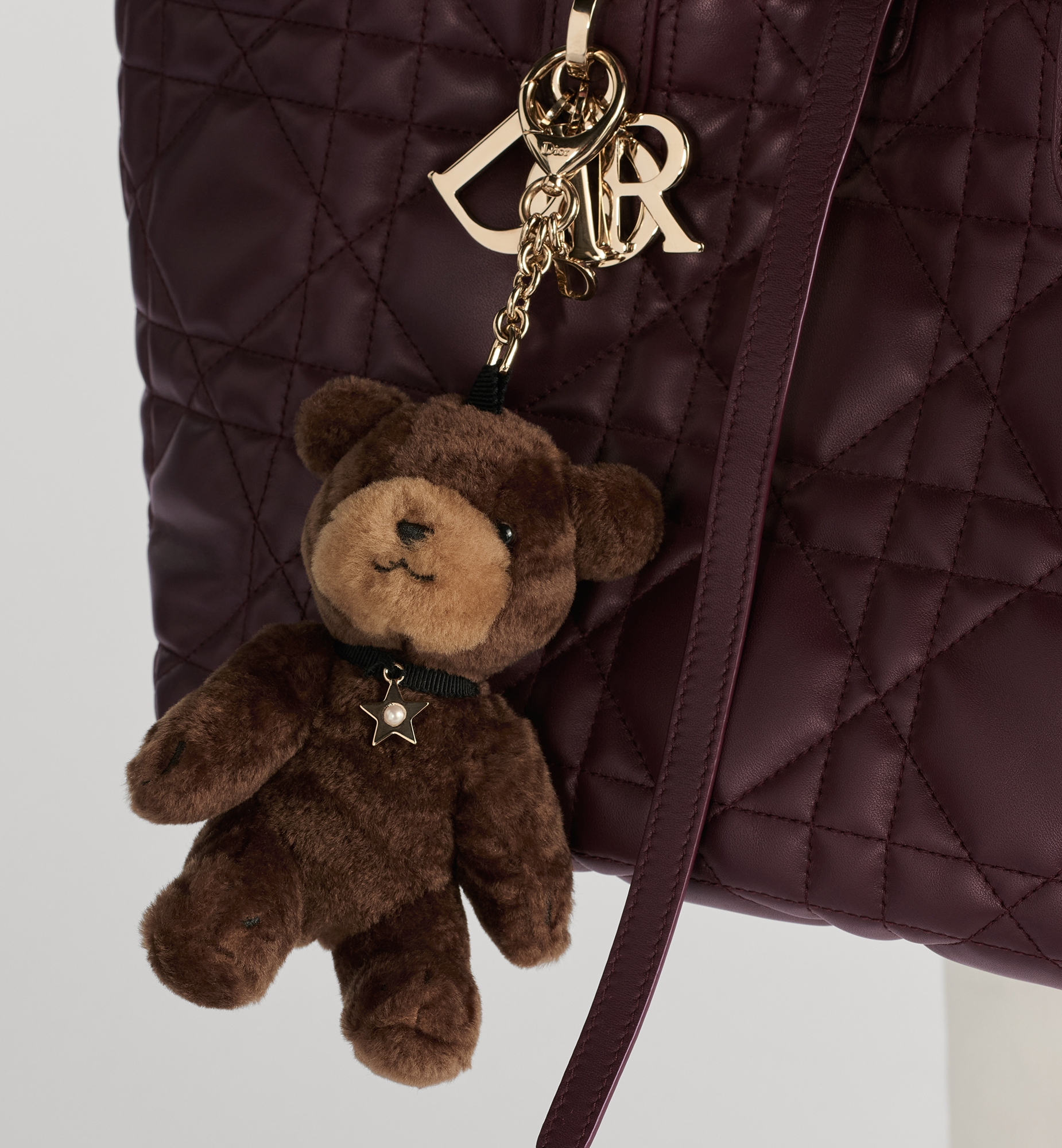 Bear Bag Charm Brown
