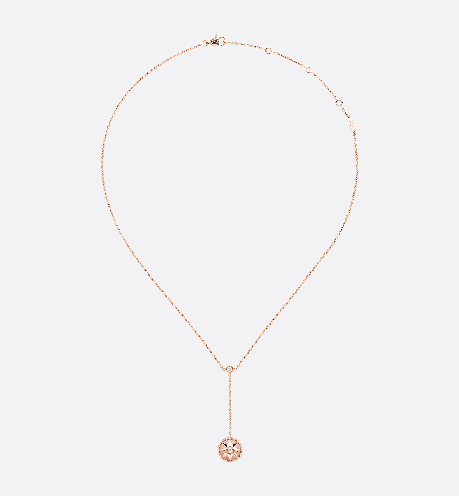Rose des Vents Necklace Pink