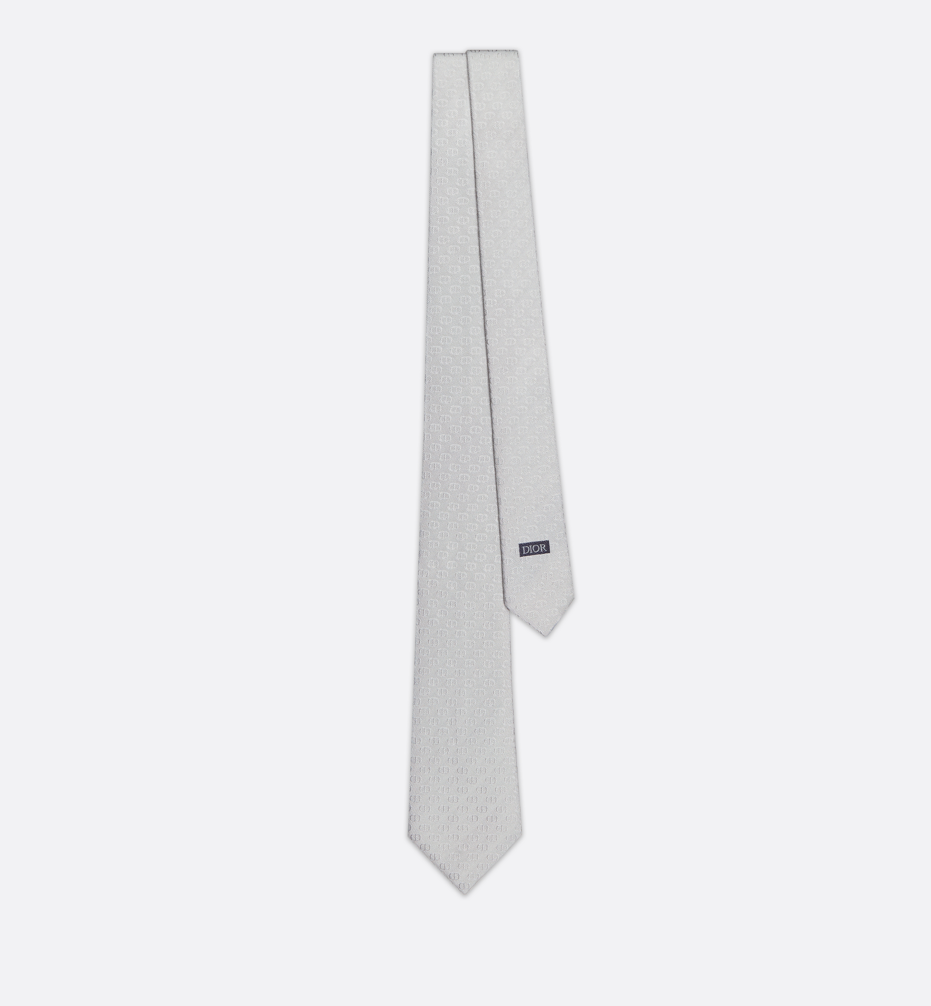 CD Icon Tie Grey