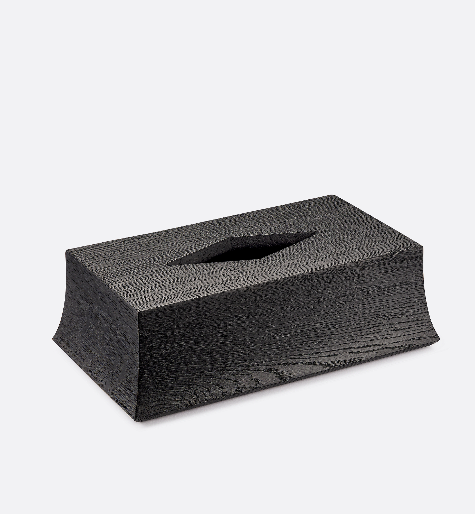 Rectangular Tissue Box Black