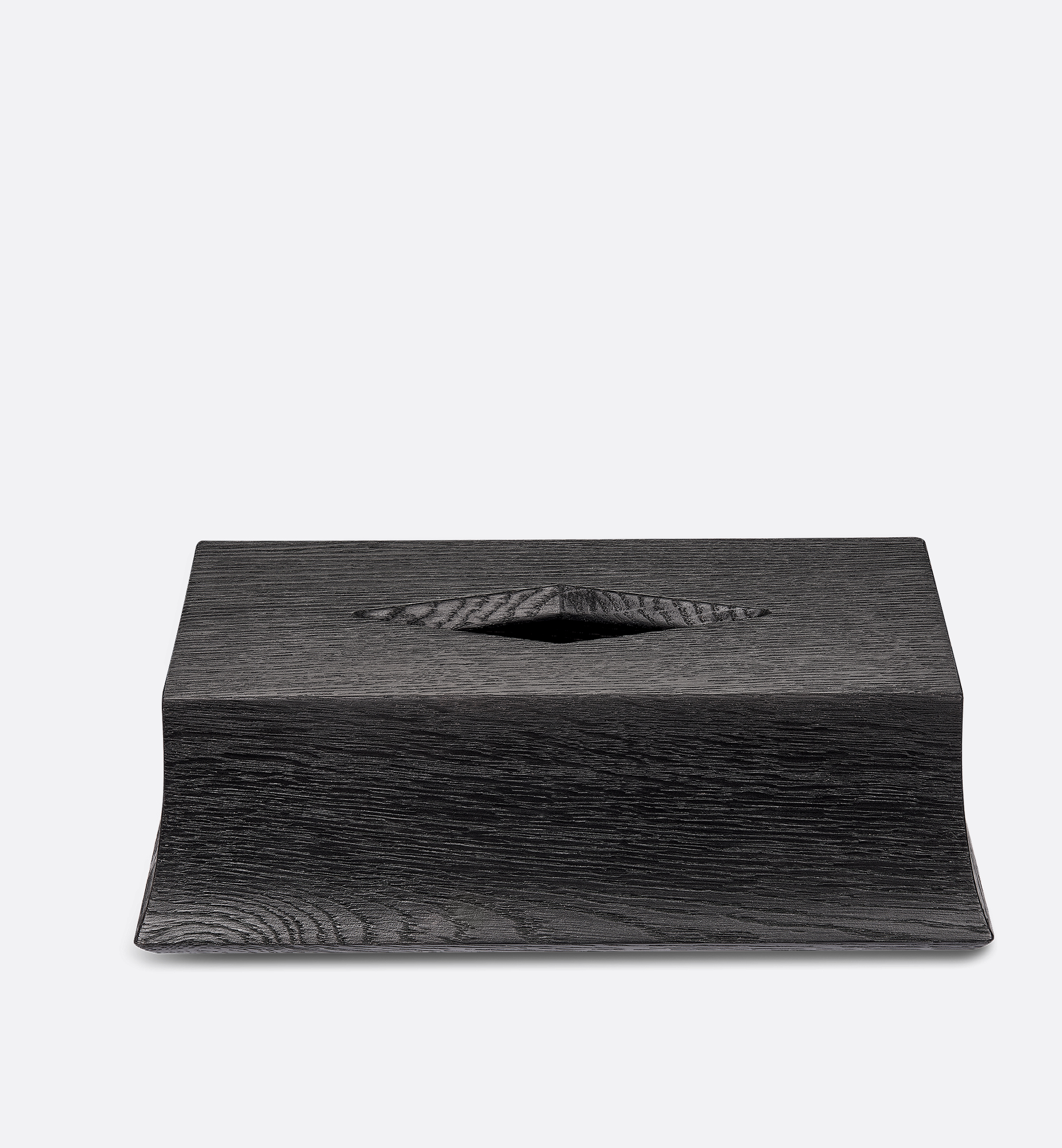 Rectangular Tissue Box Black