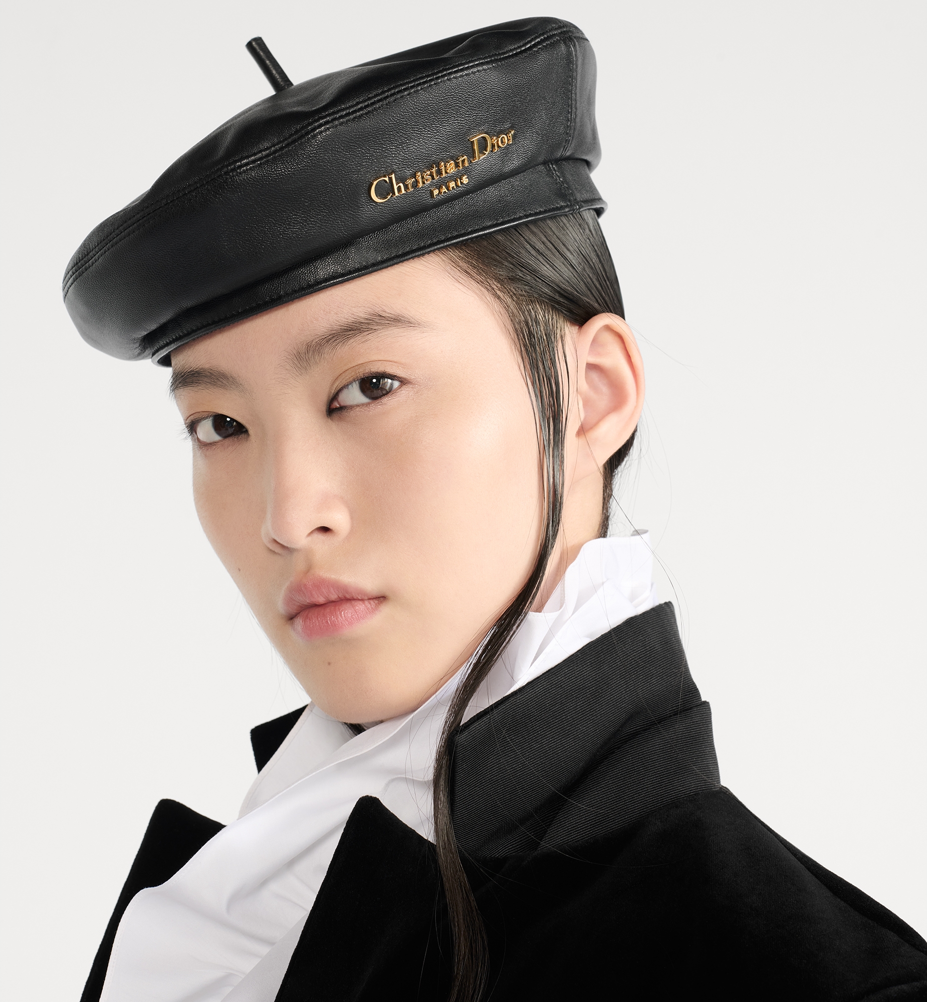 Dior Arty Beret Black