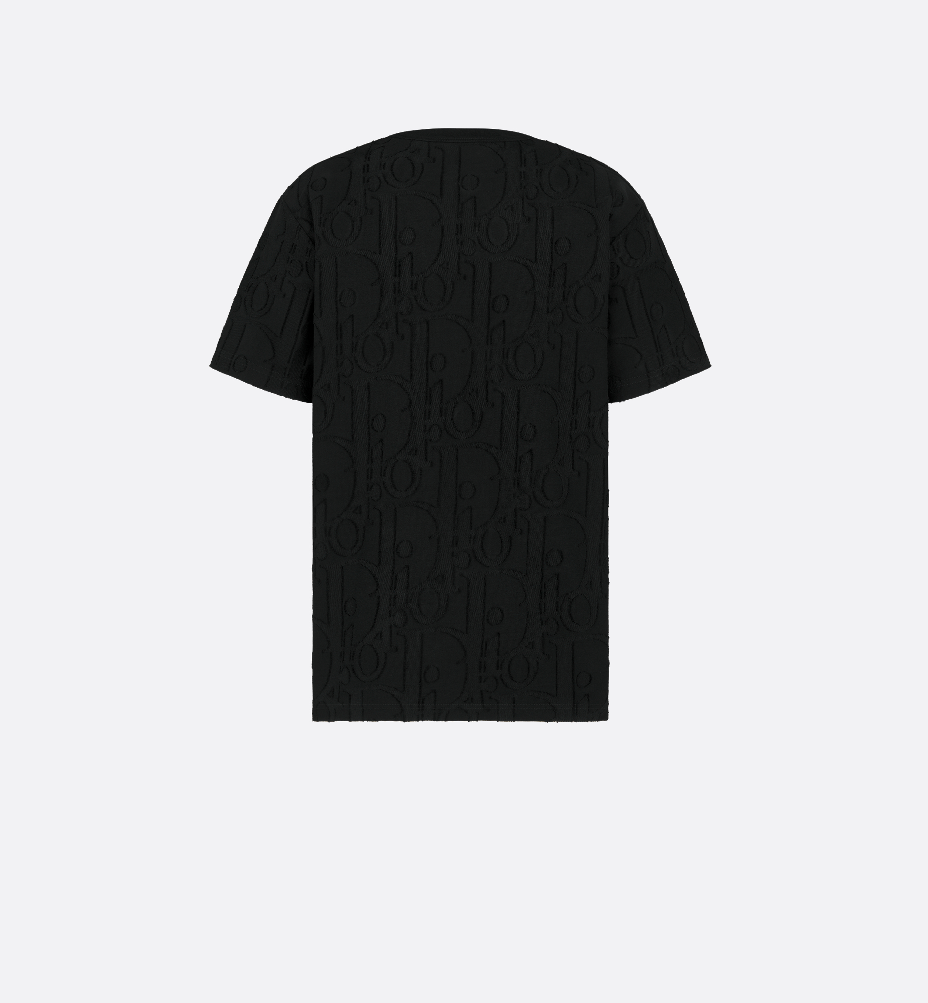 Dior Oblique T-Shirt, Relaxed Fit Black